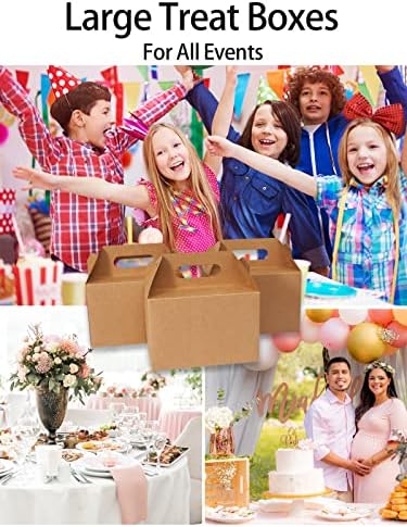 50 Count Large Gift Boxes with Handles
