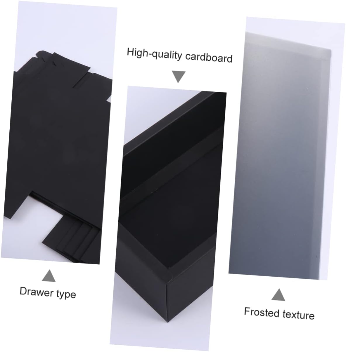 Anneome 6pcs Kraft Drawer Boxes for Tea Packaging and Parties