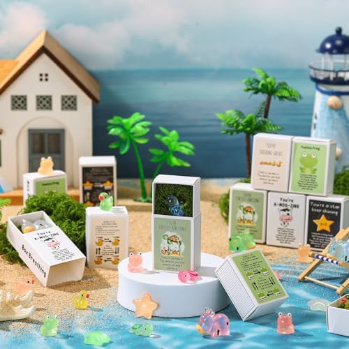 100 Pcs Luminous Resin Affirmation Gift Box Set