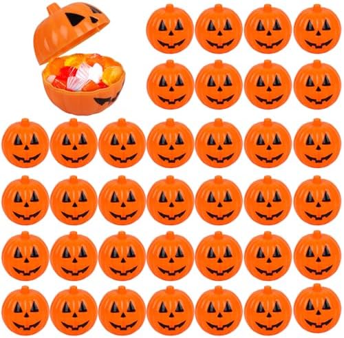 FOIMAS Halloween Pumpkin Candy Box 36pcs
