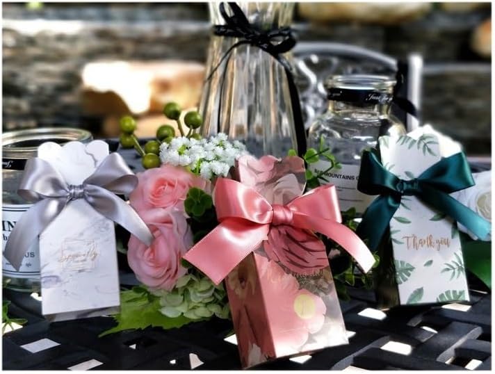 MODADA Gray Gift Bags for Wedding Favors 20pcs Set