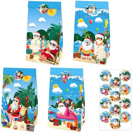 IRCOR Christmas in July Goodie Bags with Stickers