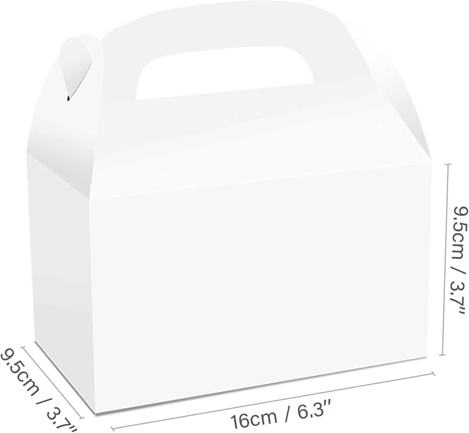 Partystadl 12 Pack Eco-Friendly Candy Boxes with Handles