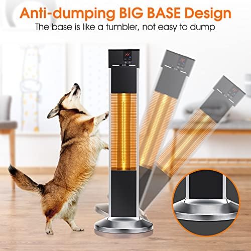 Air Choice 1500W Space Heater with 3S Quick Heat and 3 Modes