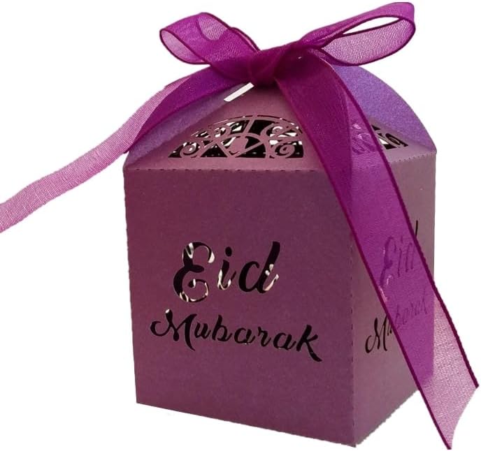 MODADA Ramadan Candy Gift Bags with Ribbons