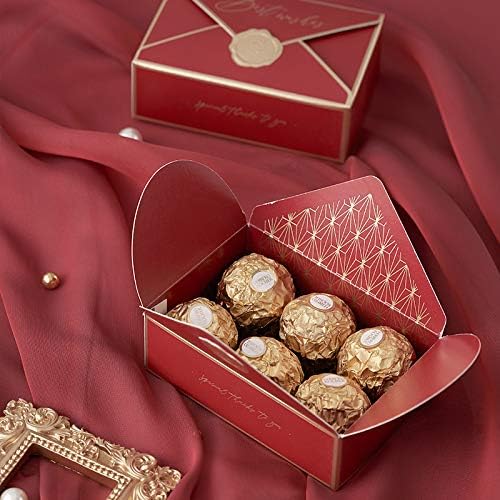 POTTIIS 20Pcs Candy Box Gift Boxes for Wedding Birthday Parties