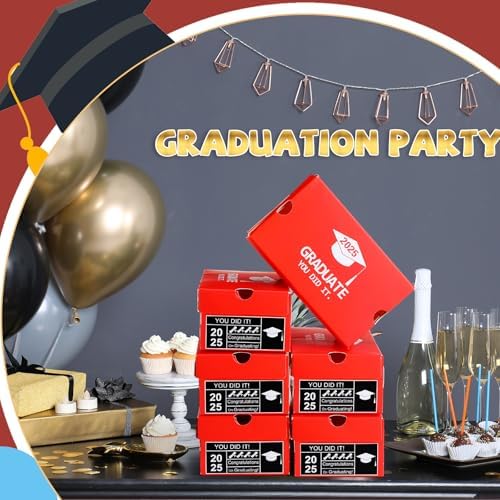 Gueevin 16 Pcs Mini Sneaker Gift Boxes Graduation Party Favors