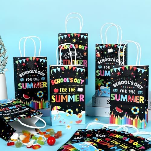 CHUNNIN 24pcs Summer Party Gift Bags for Kids