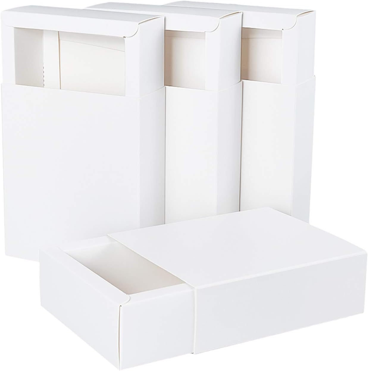 BENECREAT 20 Pack Kraft Paper Gift Boxes 5x45x17 Inch