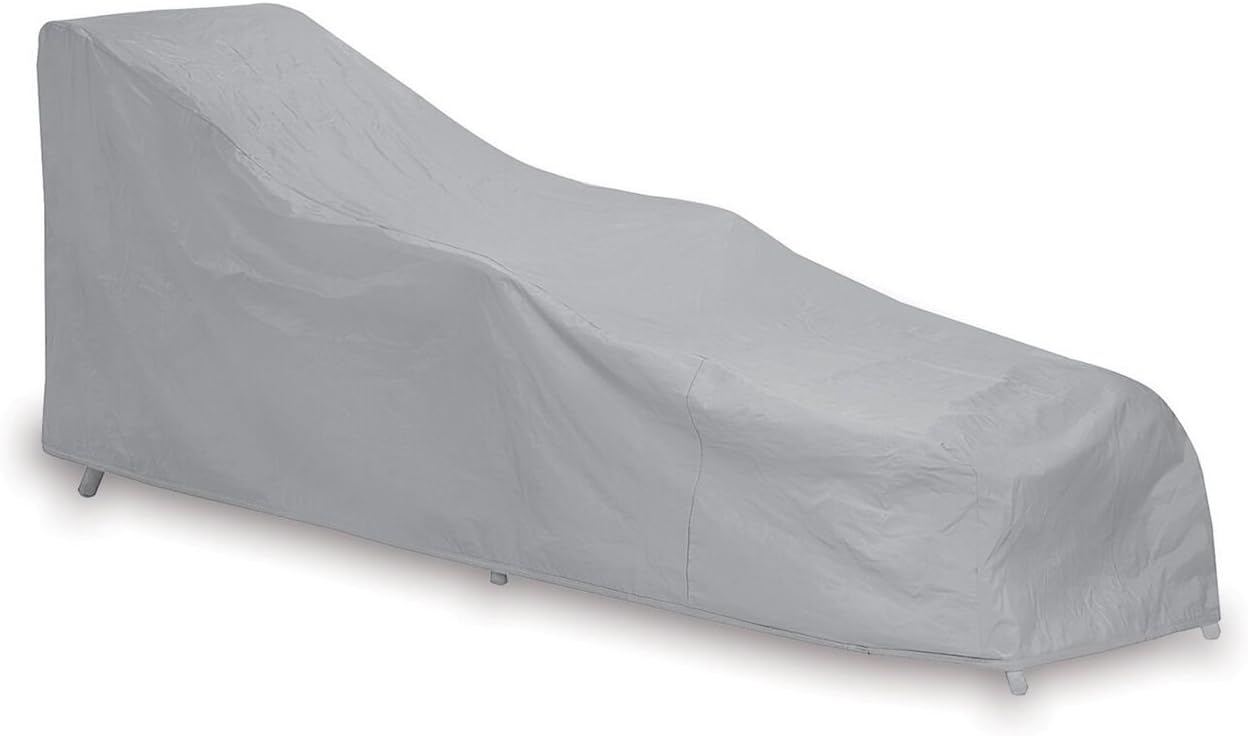 Weatherproof Chaise Lounge Cover Gray 1160