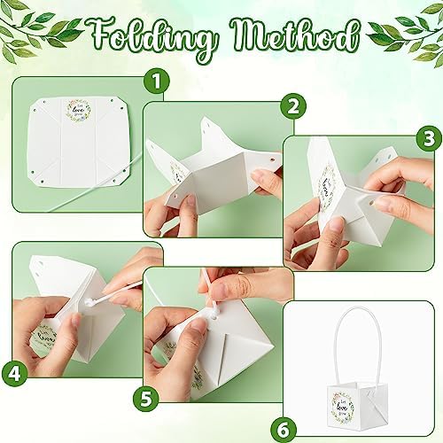 WATINC 40Pcs Succulent Gift Wrap Bags Set