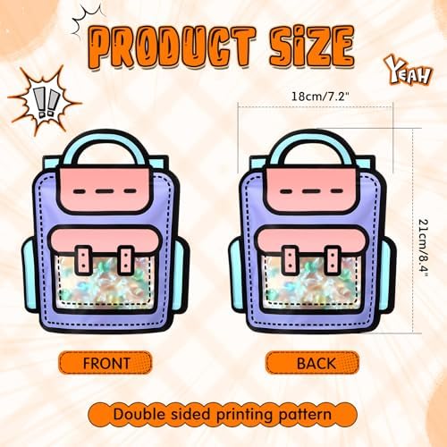 Locmeo 20 Pcs Bulk Cartoon Gift Bags for Kids