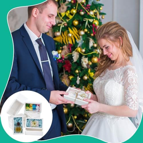 PH PandaHall 12pcs Clear Window Kraft Gift Boxes