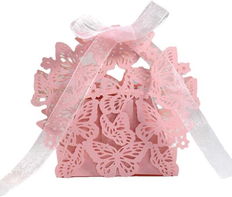 MODADA Reflective Gold Butterfly Gift Boxes 50pcs 1