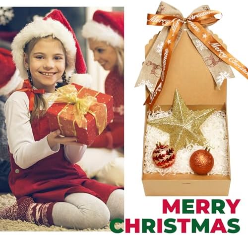 UnicoPak 6-Pack Brown Gift Boxes with Lids