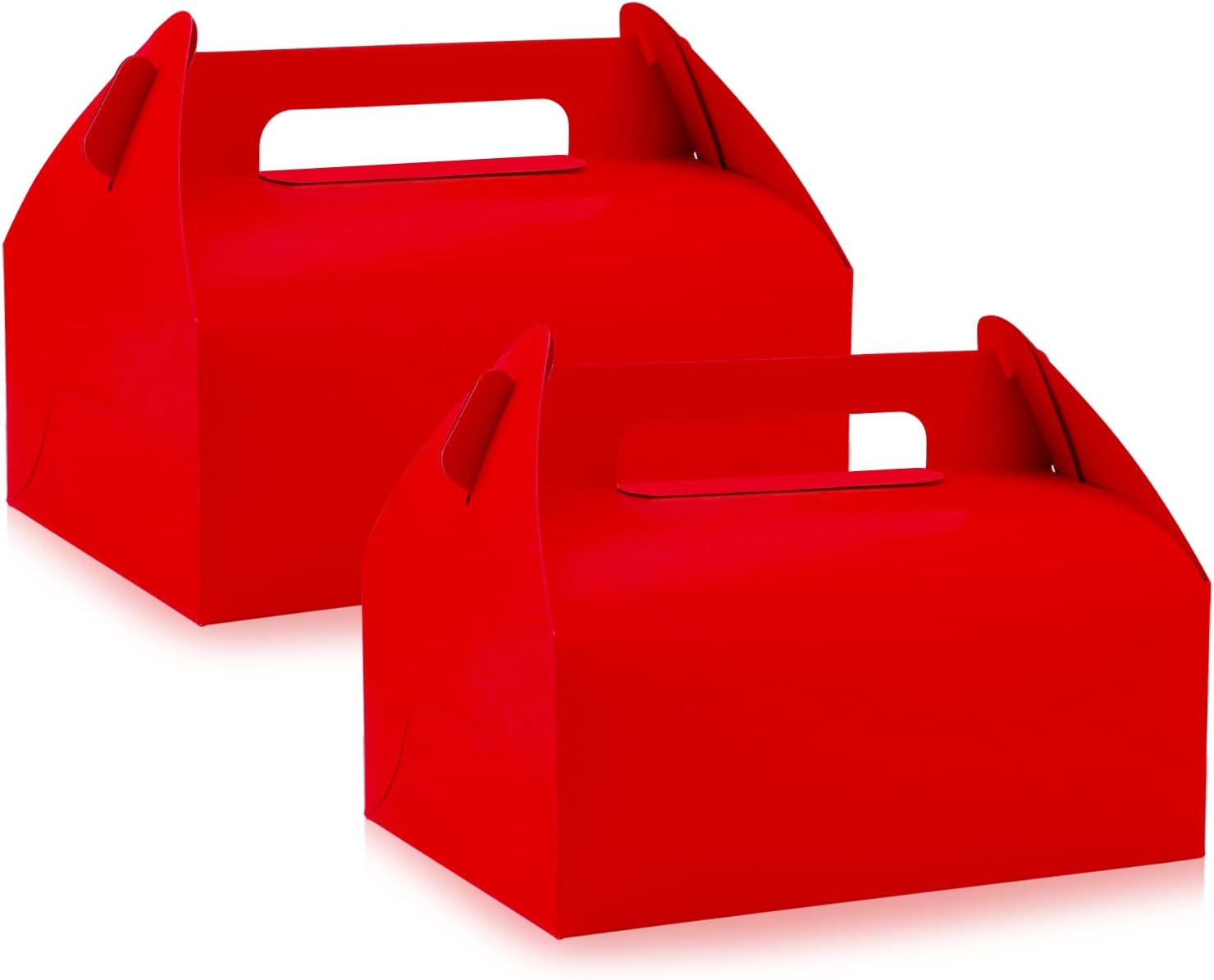 Lainrrew 30 Pcs Gable Candy Treat Boxes Red