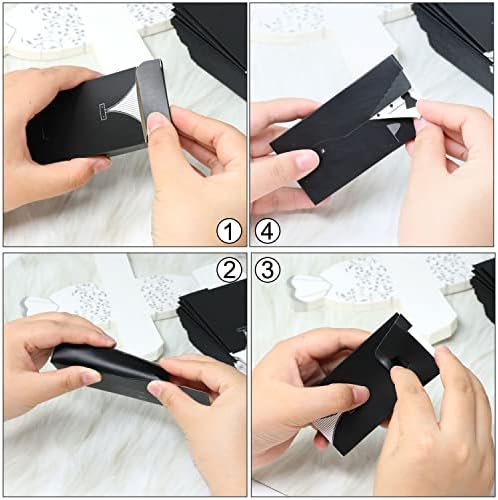 Honbay 60PCS Small Wedding Candy Boxes with Ribbon