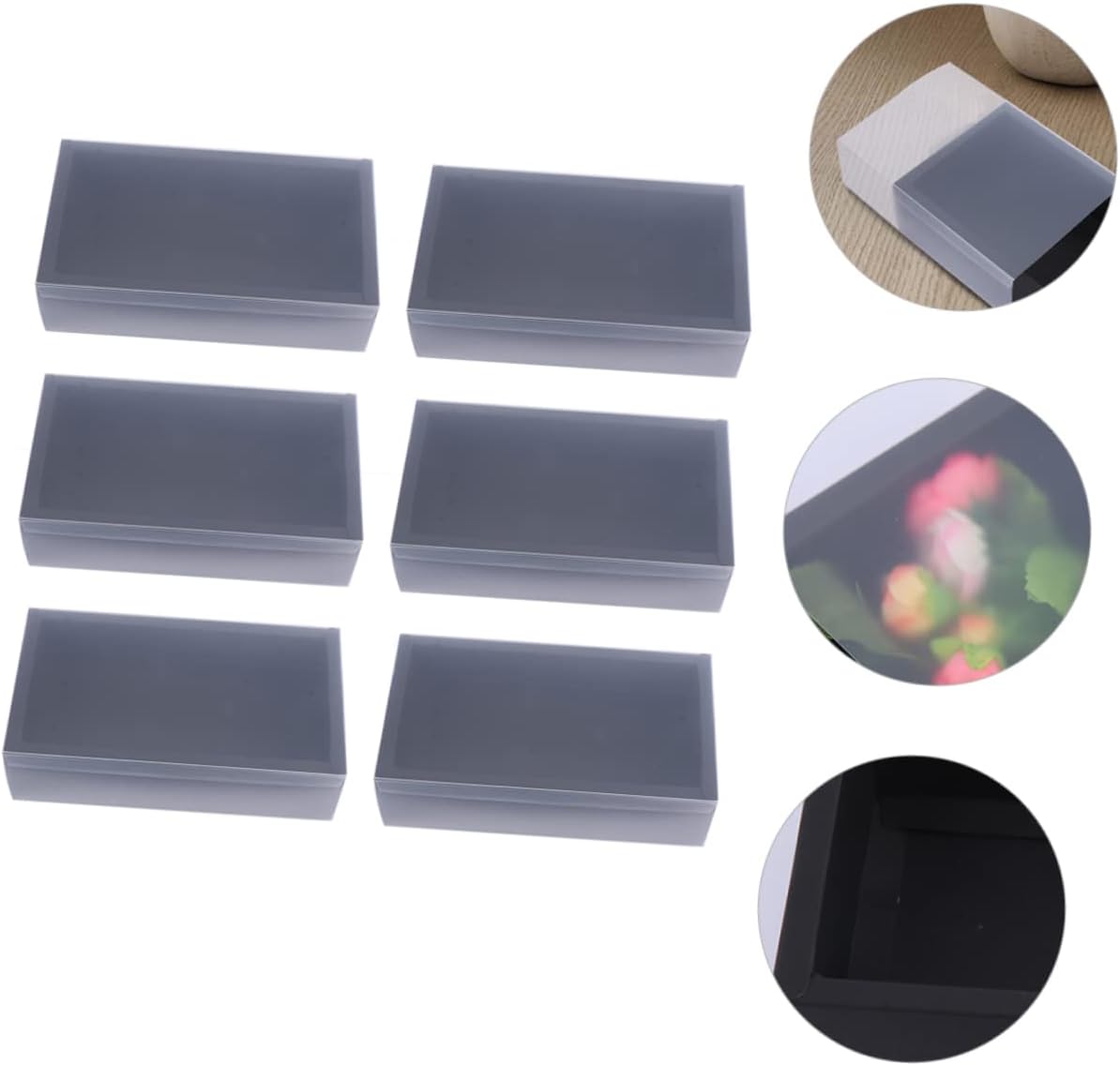 Butifulsic 6pcs Kraft Paper Drawer for Gift Wrapping and Present Packaging