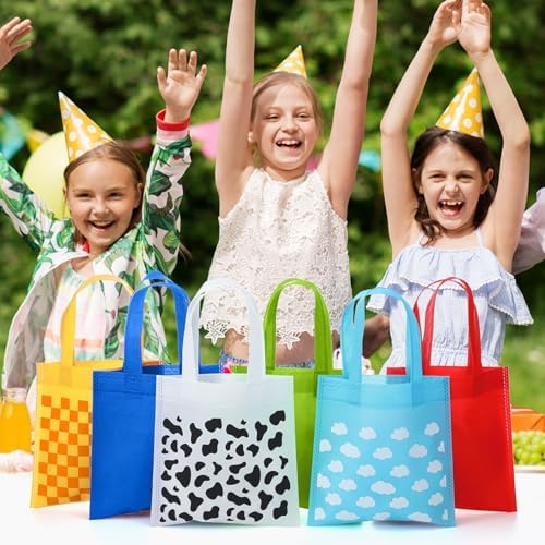 Locmeo 48 Pcs Cartoon Story Gift Bags