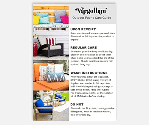 Vargottam Indoor Outdoor Polyester Lumbar Pillow Set of 2 Black