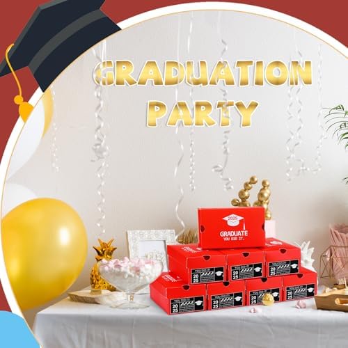 Gueevin 16 Pcs Mini Sneaker Gift Boxes Graduation Party Favors