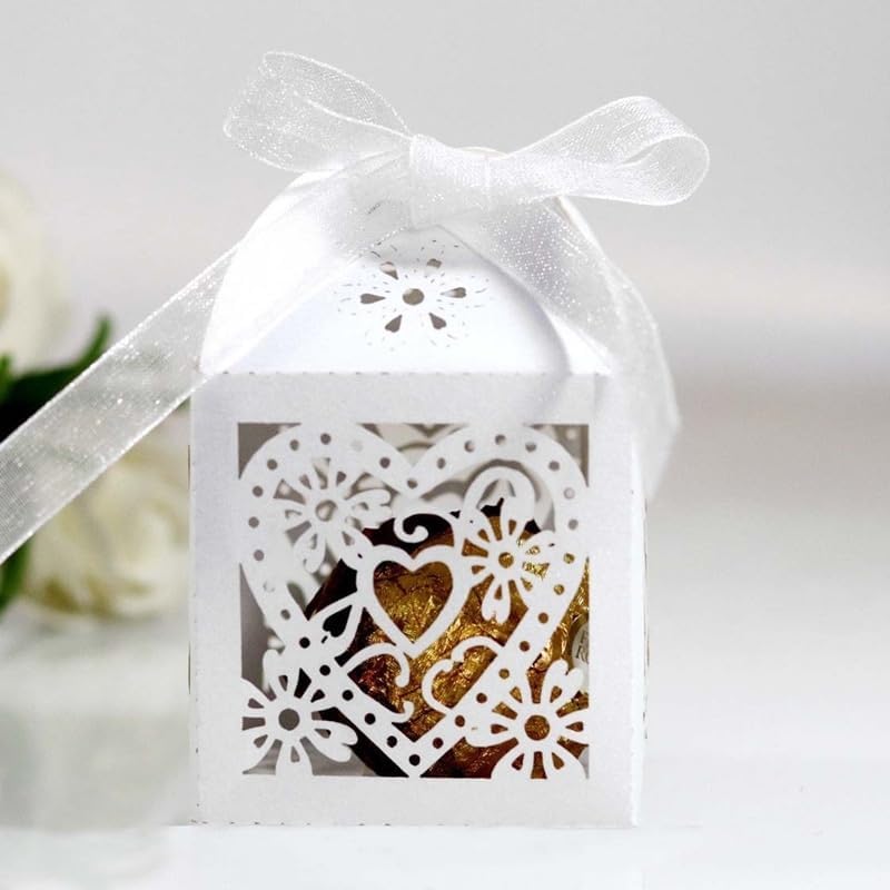 MODADA Love Heart Gift Boxes 50 100 200pcs 1