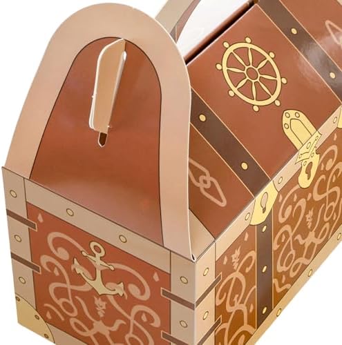 Bekith 36 Pack Pirate Treasure Chest Gift Boxes