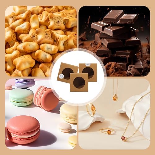 Liobelon 30 Pack Kraft Paper Soap Boxes with Clear Windows