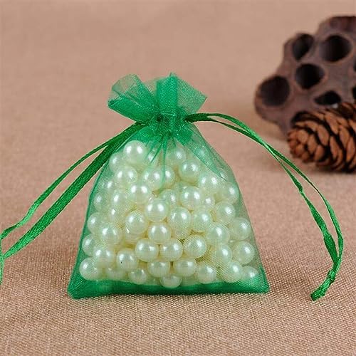 Christmas Gift Boxes 7x9cm Organza Bags for Jewelry and Sweets