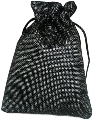 SOFXnng Cotton Linen Drawstring Gift Bags 50PCS 13X18CM 1