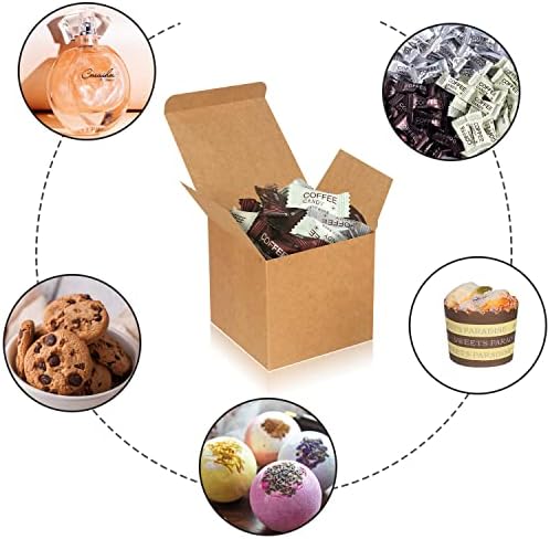 100 Pack Small Gift Boxes with Lids for Parties