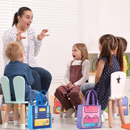 Sitroasho 20 Piece Cartoon Backpack Gift Bags