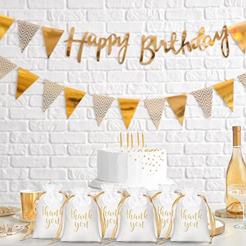 Sieral 50 Pcs Satin Gift Bags with Drawstring