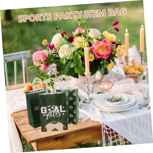 SUPVOX Football Pattern Goodie Bags 5 Sets 16PCS