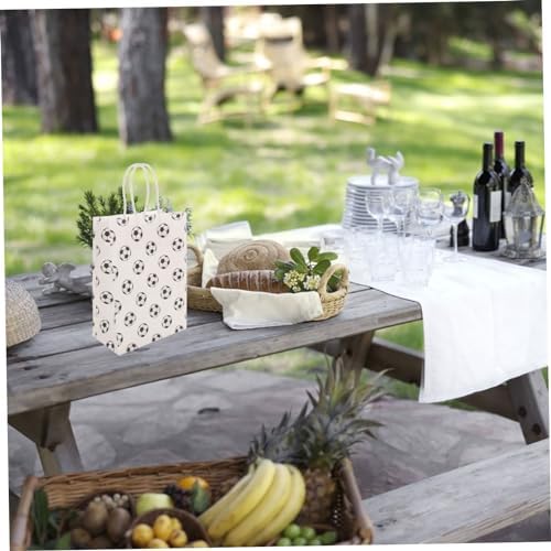 SUPVOX Football Pattern Goodie Bags 5 Sets 16PCS