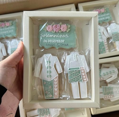 RomanticBaking 500Pcs Clear Cellophane Bags for Treats and Gifts