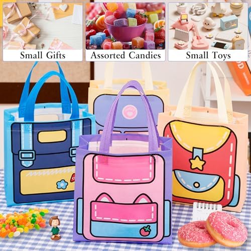 Sitroasho 20 Piece Cartoon Backpack Gift Bags