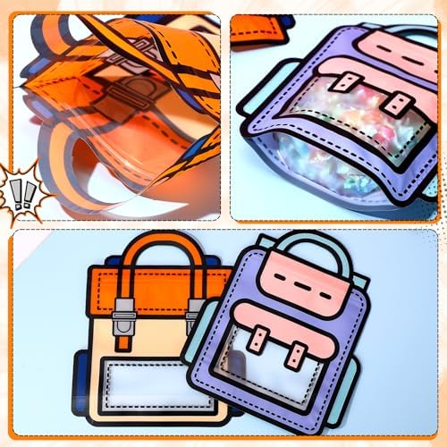 Locmeo 20 Pcs Bulk Cartoon Gift Bags for Kids