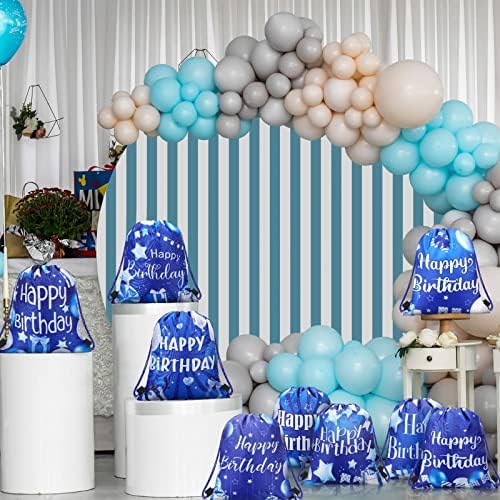 Talltalk 24 Pcs Navy Blue Birthday Gift Bags