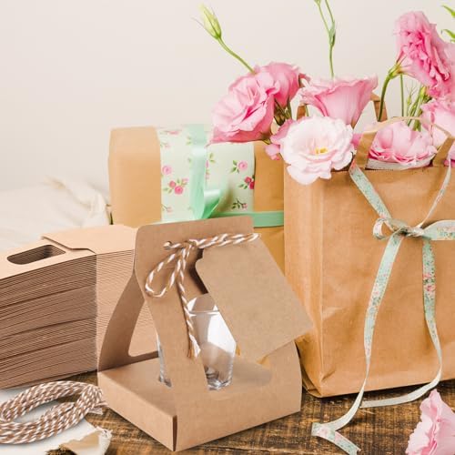 Wangdefa 50 Pack Shot Glass Favor Bags for Wedding Events