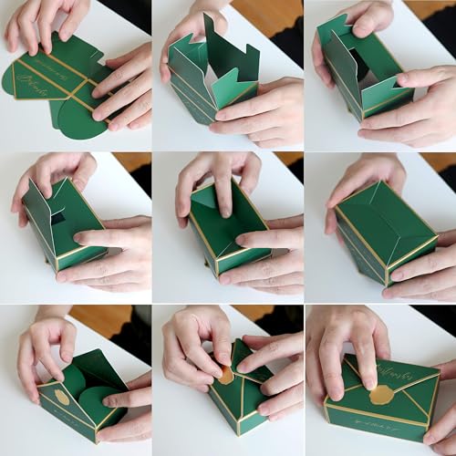 POTTIIS 20Pcs Candy Box Gift Boxes for Wedding Birthday Parties