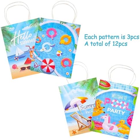 C L Cooper Life Summer Pool Party Gift Bags 12PCS