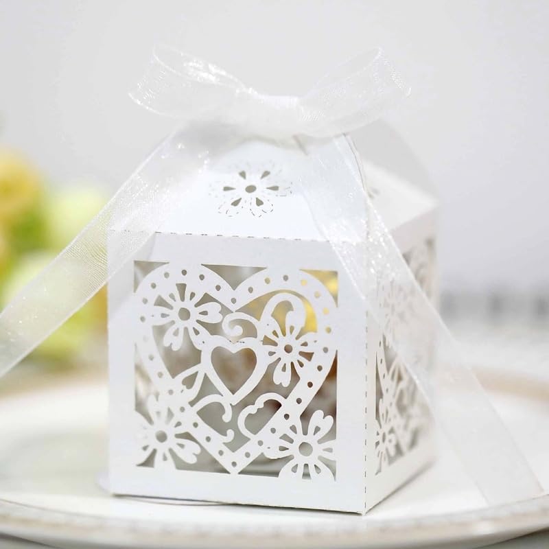 MODADA Love Heart Gift Boxes 50 100 200pcs 1