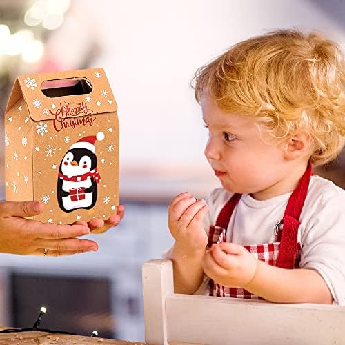 JOICEE 24pcs Christmas Gift Boxes with 6 Unique Designs