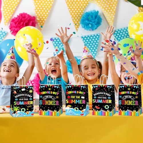 CHUNNIN 24pcs Summer Party Gift Bags for Kids