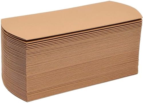 Bright Creations Kraft Paper Pillow Gift Box Set - 50 Pack