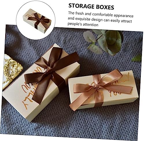 Didiseaon 20pcs Wedding Candy Boxes Paper Storage Pouch Gift Wrapping
