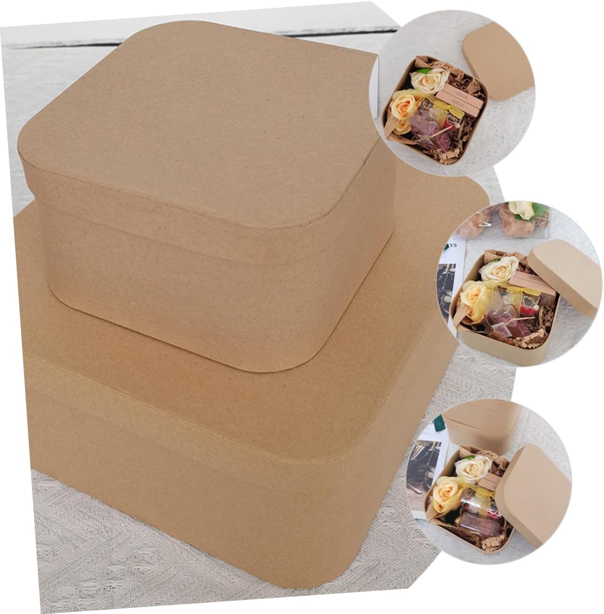 3PCS Storage Box for Candy Gifts and Treats