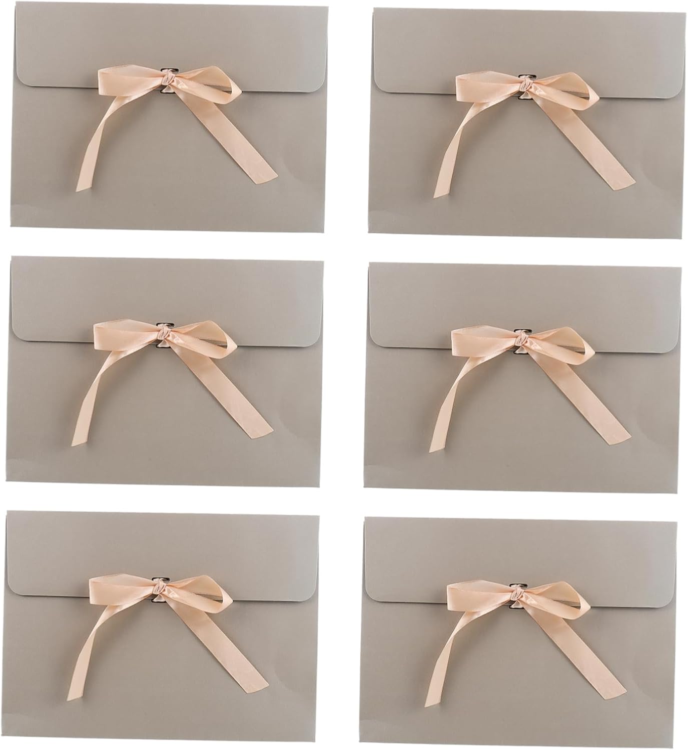 SEWOART 6pcs Bow Knot Gift Boxes for Parties and Celebrations