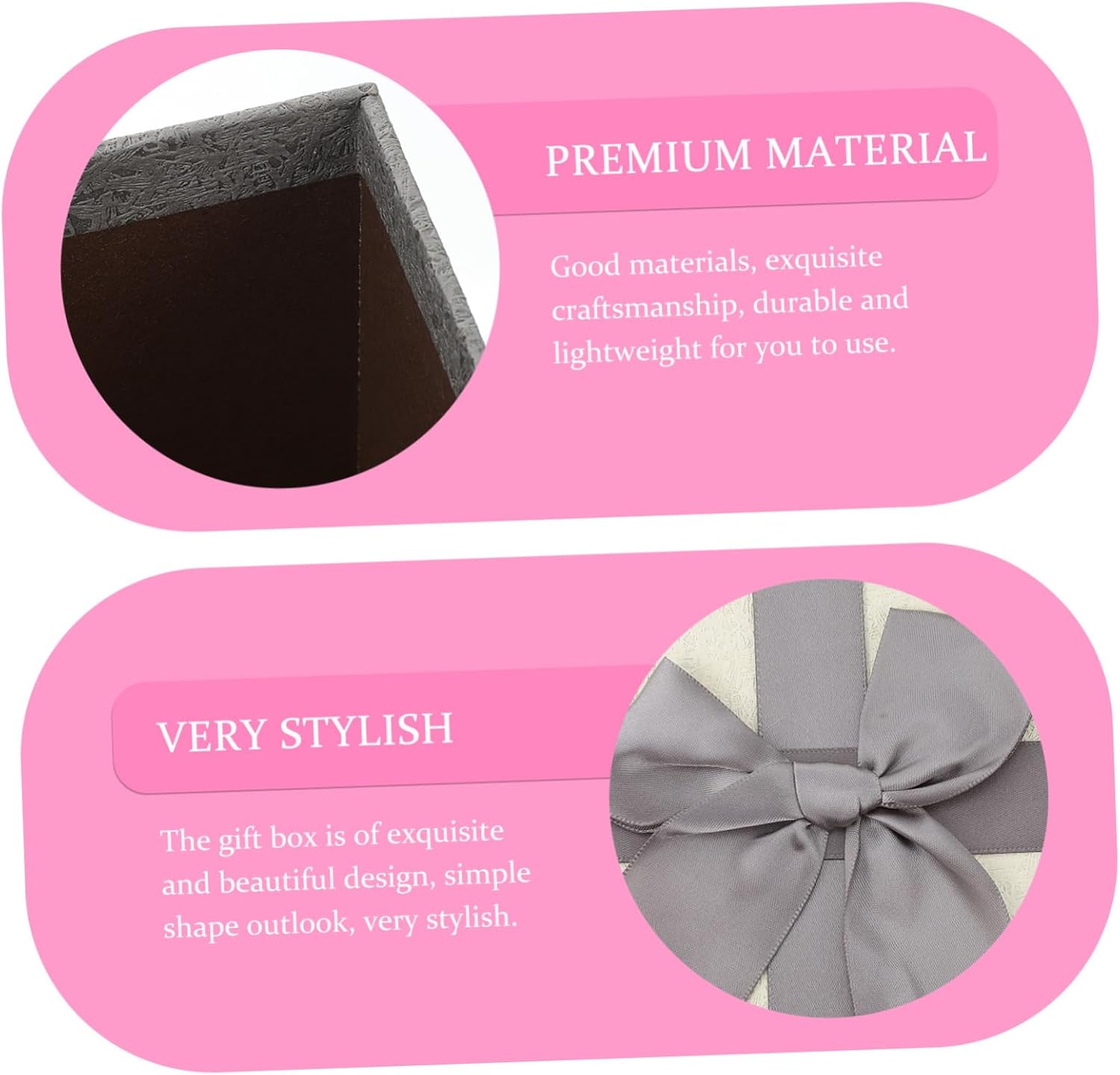 Gogogmee Hardboard Cosmetic Storage Box for Party Packaging